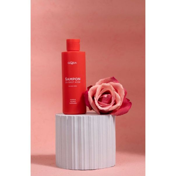 GLORIA Šampon za rast kose, za suvu kosu, 200 ml - GL70097