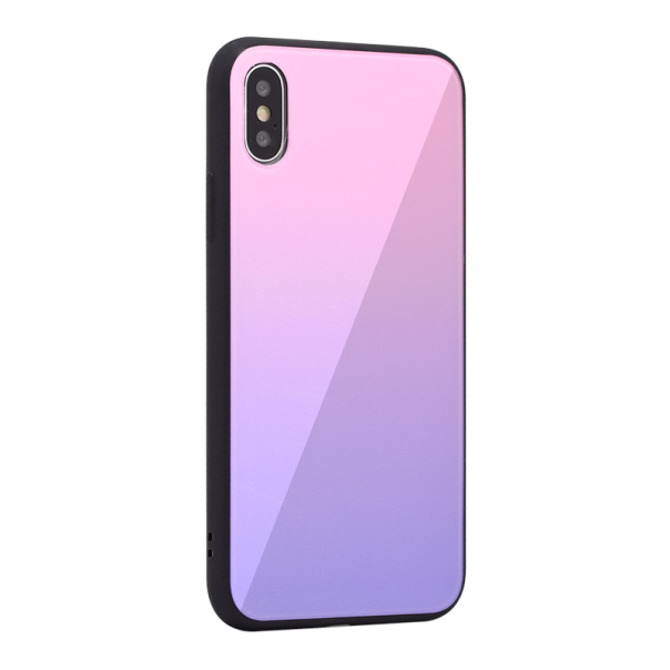 Maska za iPhone XS Max roze Glass Mirror - 028913-1