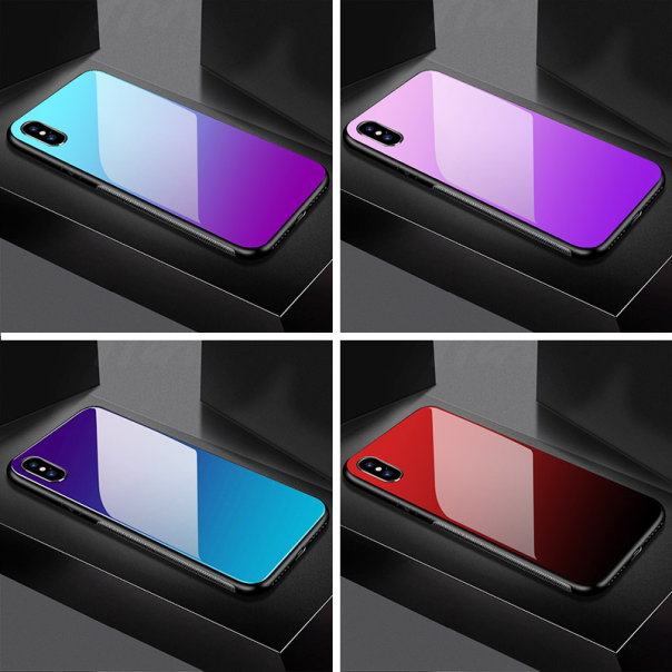 Maska za iPhone XS Max roze Glass Mirror - 028913-1