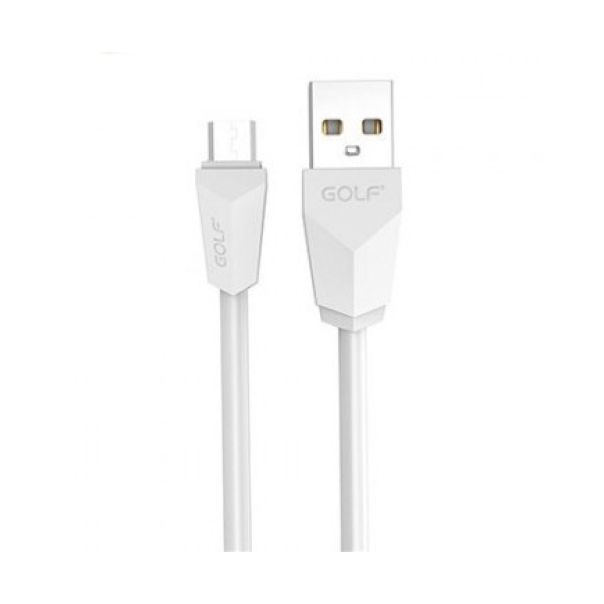 GOLF USB kabl Micro GC-27M, bela, 2m - 00G54