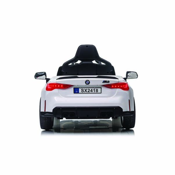 EUROBAJK Dečiji auto na akumulator BMW M4 - Beli - 10060-1