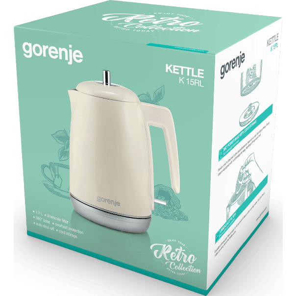 GORENJE Ketler K15RL, bež - K15RL