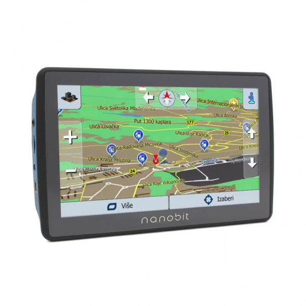 GPS Navigacija Nanobit G703 7 inch crna - 602431