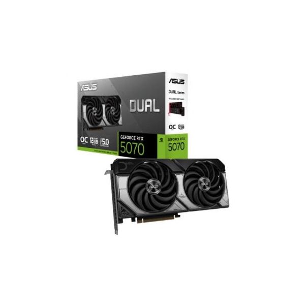 Asus nVidia GeForce RTX 5070 12GB 192bit DUAL-RTX5070-O12G - 47271