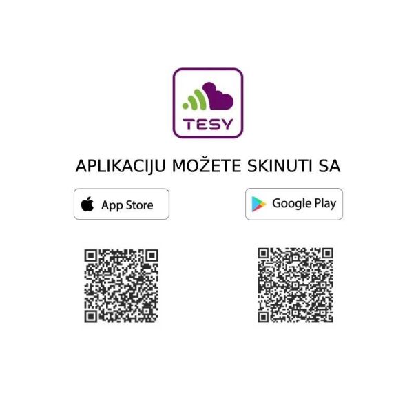 TESY CN 031 200 EI CLOUD W Wi-Fi električni panel radijator - GRE00049