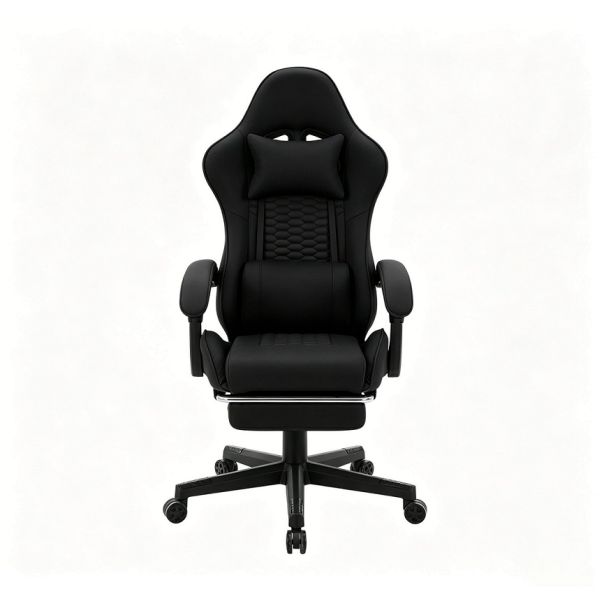 ePlayGame Gejmerska stolica HC-4095 FABRIC-BS2 crna - HC-4095 FABRIC-BS2