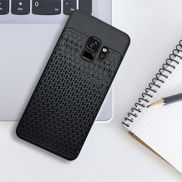 Maska za Huawei Y9 (2018) Grid crvena - 023709