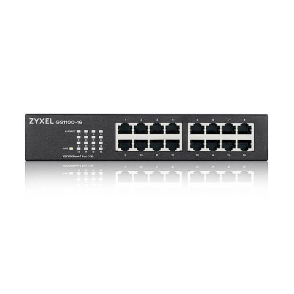 ZYXEL Switch GS1100-16 - GS1100-16-EU0103F