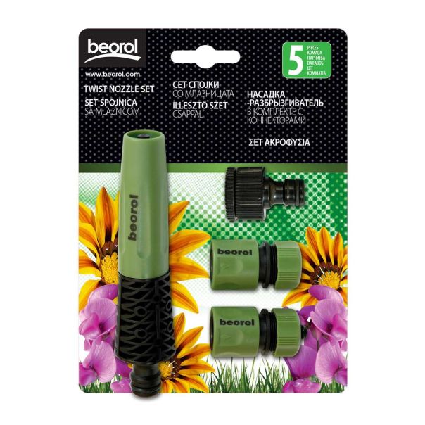 BEOROL Set spojnica 5kom sa mlaznicom - GSSM5