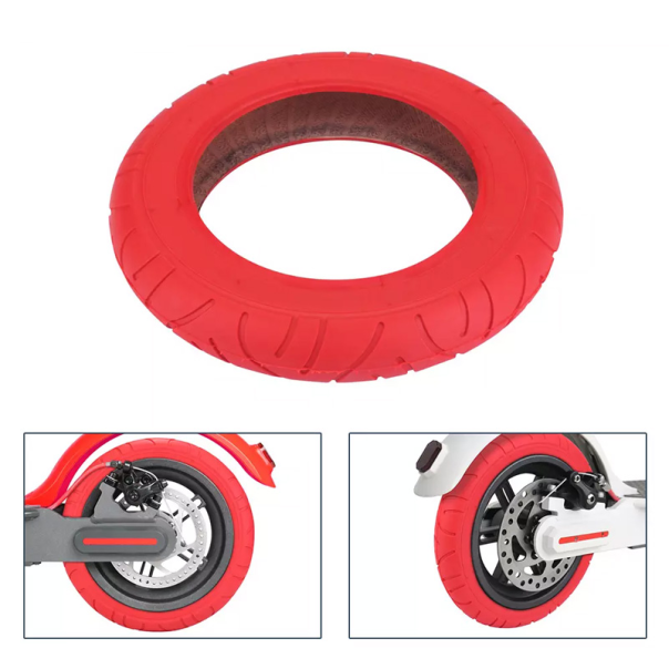 Guma za električni trotinet Xiaomi M365/1s/essential/Pro1/Pro2/mi3/Pro4 N11-3 crvena 10*2 inch - 205195