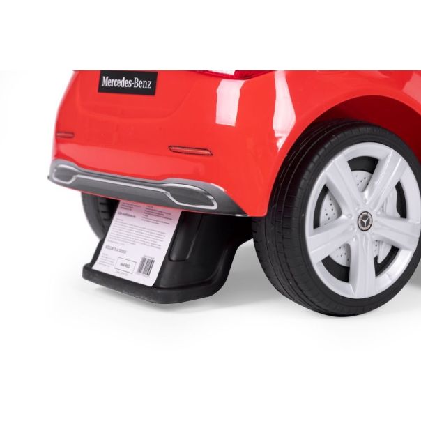 ECO TOYS Guralica sa interaktivnim volanom i ručkom Mercedes C class, crvena - 668 RED