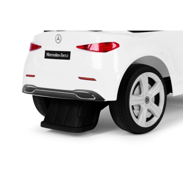 ECO TOYS Guralica sa interaktivnim volanom i zvucima Mercedes C class, bela - 667 WHITE