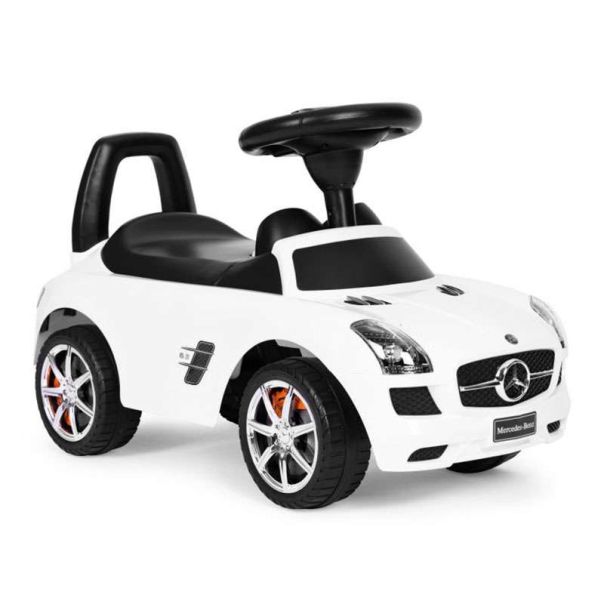 ECO TOYS Guralica za decu Mercedes SLS,  bela - 332-BIALY
