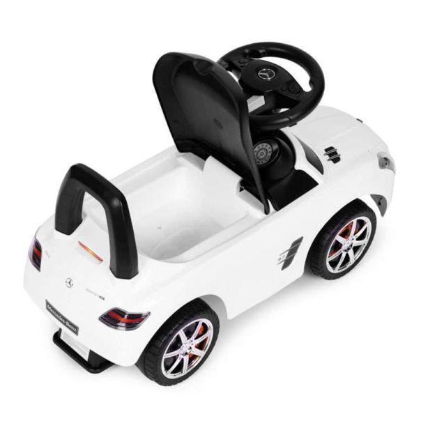 ECO TOYS Guralica za decu Mercedes SLS,  bela - 332-BIALY