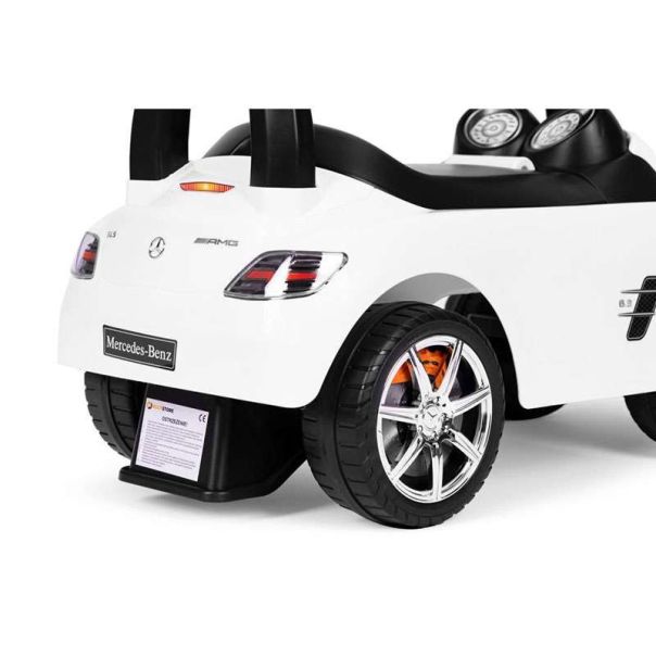 ECO TOYS Guralica za decu Mercedes SLS,  bela - 332-BIALY