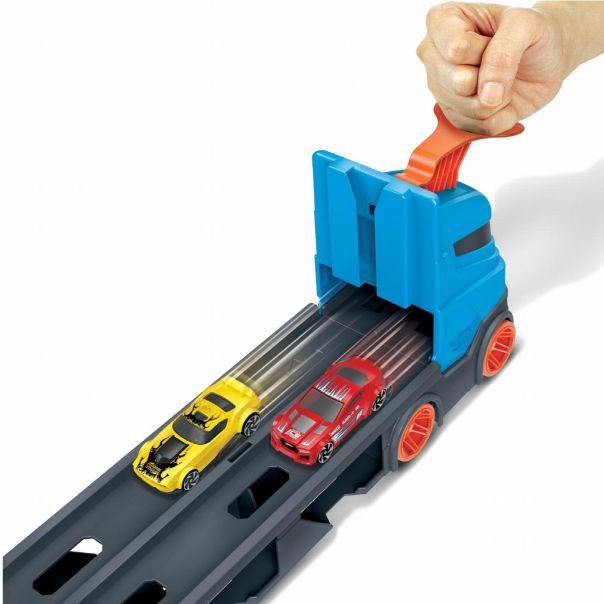 HOT WHEELS Mega transporter sa stazom - 1015000622