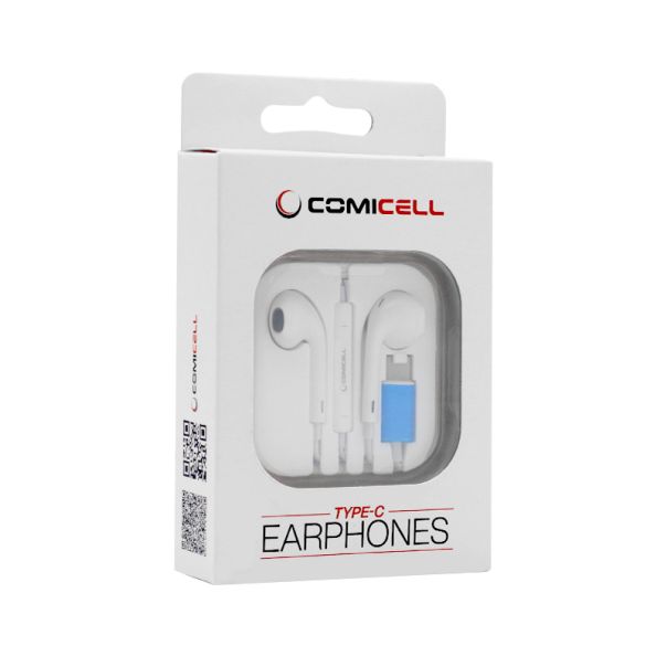COMICELL Slušalice za telefon Type C, bela - H356