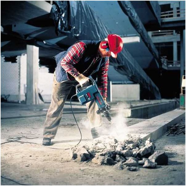 BOSCH Elektro pneumatski čekić za štemovanje SDS-Max GSH 11 E , 1500W - 0611316708