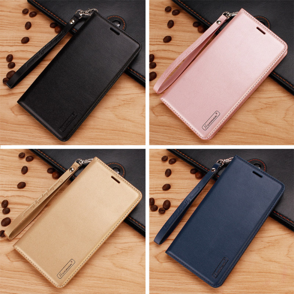 Maska za Huawei Honor View 20 zlatna na preklop Hanman Minor - 031607