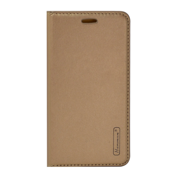 Maska za Huawei P20 Lite 2019/ Nova5i na preklop Hanman Minor zlatna - 036056