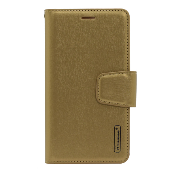 Maska za Huawei P40 Pro na preklop Hanman Mill zlatna - 042825