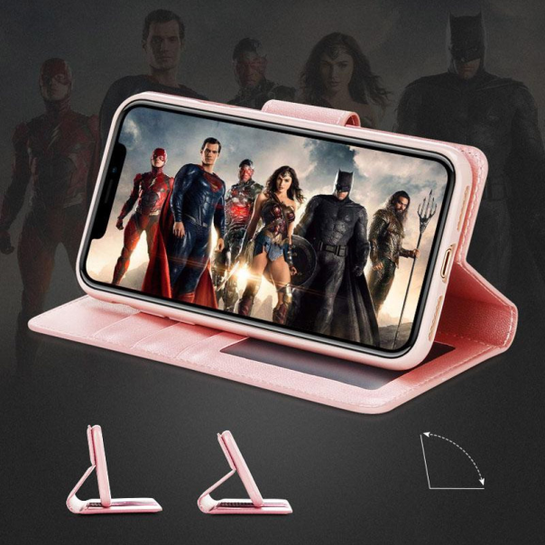 Maska za Huawei P40 Pro na preklop Hanman Mill zlatna - 042825