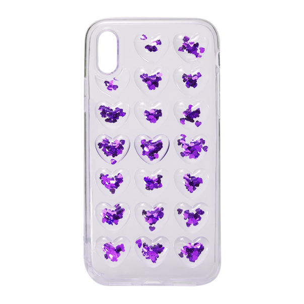 Maska za iPhone X Tip3 Happy Hearts - 019282