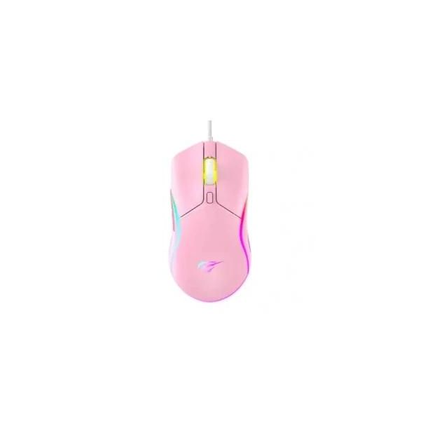 HAVIT USB miš MS1029 roze - 66017