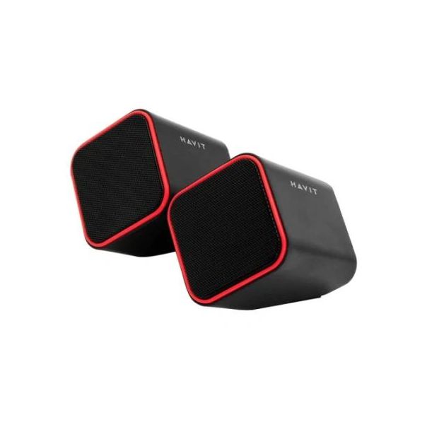 HAVIT USB zvučnici HV-SK473, crvena/crna - 64012-1