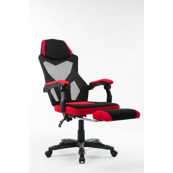 ePlayGame Gejmerska stolica HC-6H01 crno crvena - HC-6H01