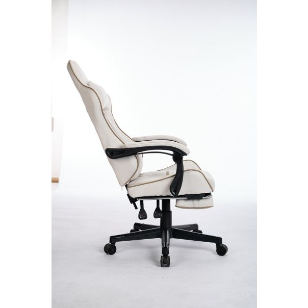 ePlayGame Gejmerska stolica HC-4095 FABRIC BEIGE bež - HC-4095 FABRIC BEIGE