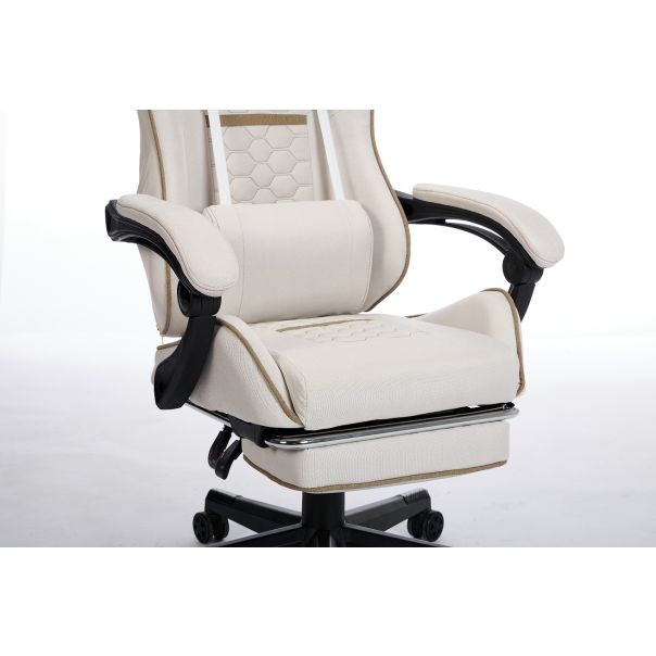 ePlayGame Gejmerska stolica HC-4095 FABRIC BEIGE bež - HC-4095 FABRIC BEIGE