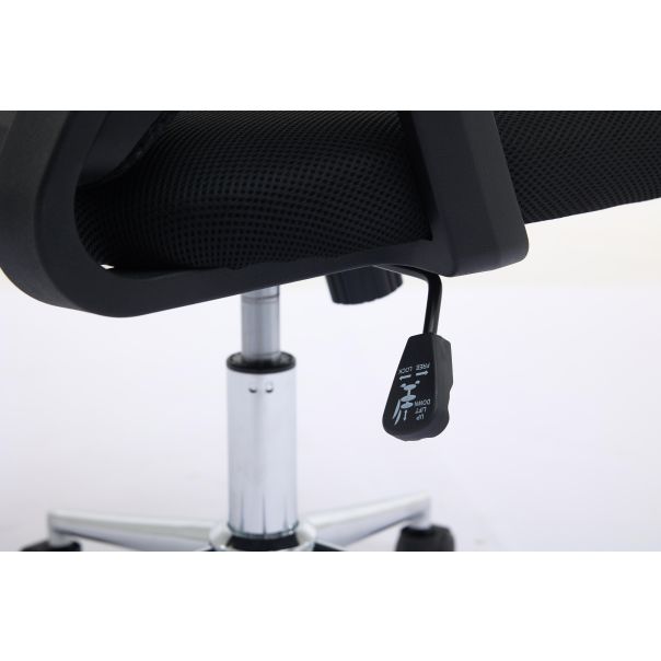 eHomeOffice Kancelarijska stolica do 120 kg - crna - HC-915