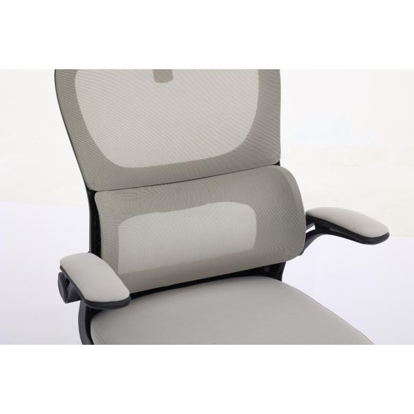 eHomeOffice Kancelarijska stolica do 120 kg - siva - HC-916