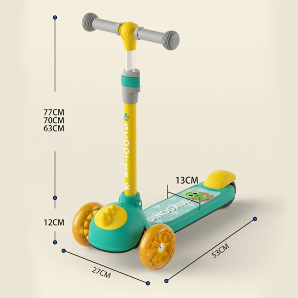 BBO Trotinet HD-S806 Grande -Yellow Bees - HD-S806BEES