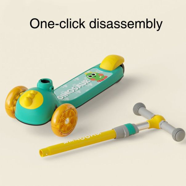 BBO Trotinet HD-S806 Grande -Yellow Bees - HD-S806BEES