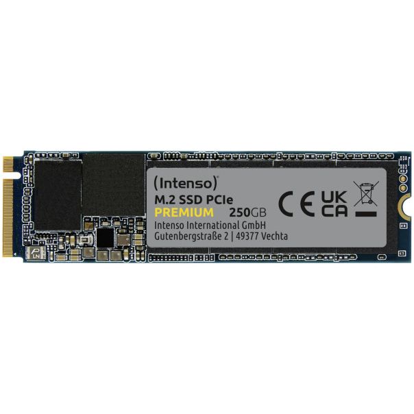 INTENSO SSD M.2 250GB Premium NVMe PCle 3.0x4 - HD013
