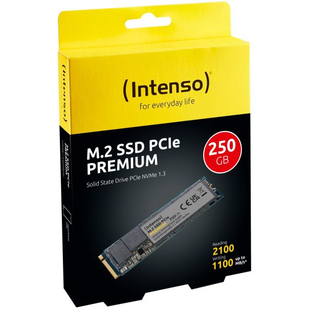 INTENSO SSD M.2 250GB Premium NVMe PCle 3.0x4 - HD013