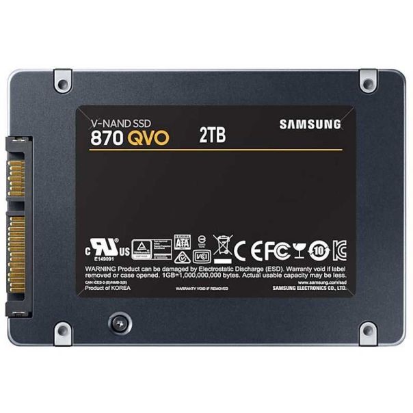 SAMSUNG 870 QVO 2TB SSD 2.5” 7mm - HDD03270