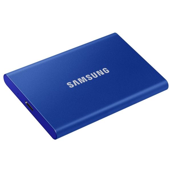SAMSUNG Eksterni hard disk Portable SSD 2TB T7, plava - HDD03608