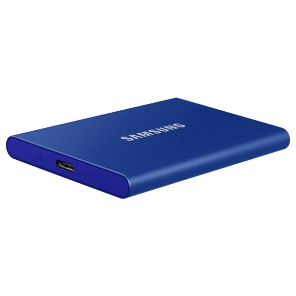 SAMSUNG Eksterni hard disk Portable SSD 2TB T7, plava - HDD03608