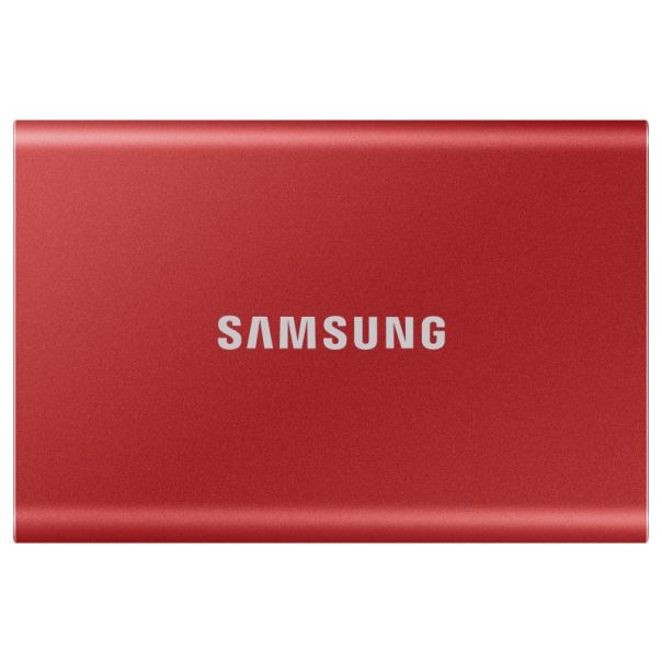 SAMSUNG Portable T7 2TB crveni eksterni SSD MU-PC2T0R - HDD03611