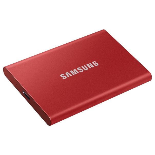 SAMSUNG Portable T7 2TB crveni eksterni SSD MU-PC2T0R - HDD03611