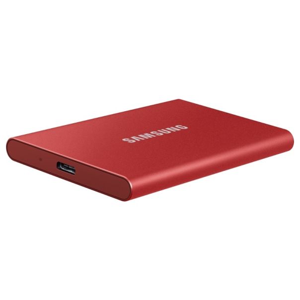 SAMSUNG Portable T7 2TB crveni eksterni SSD MU-PC2T0R - HDD03611
