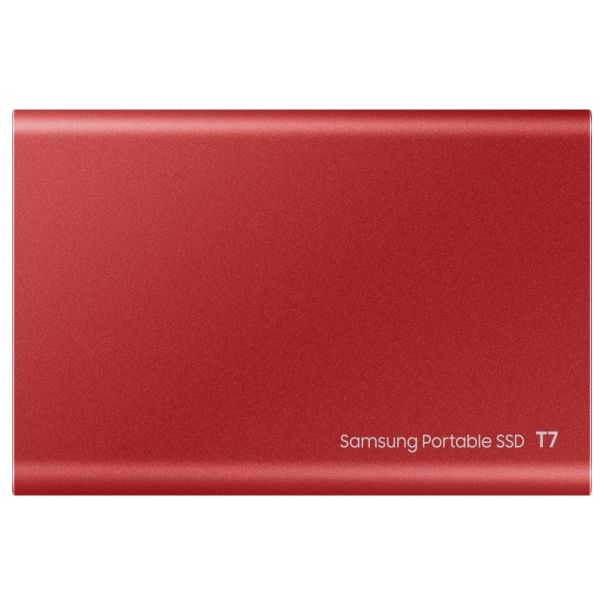SAMSUNG Portable T7 2TB crveni eksterni SSD MU-PC2T0R - HDD03611