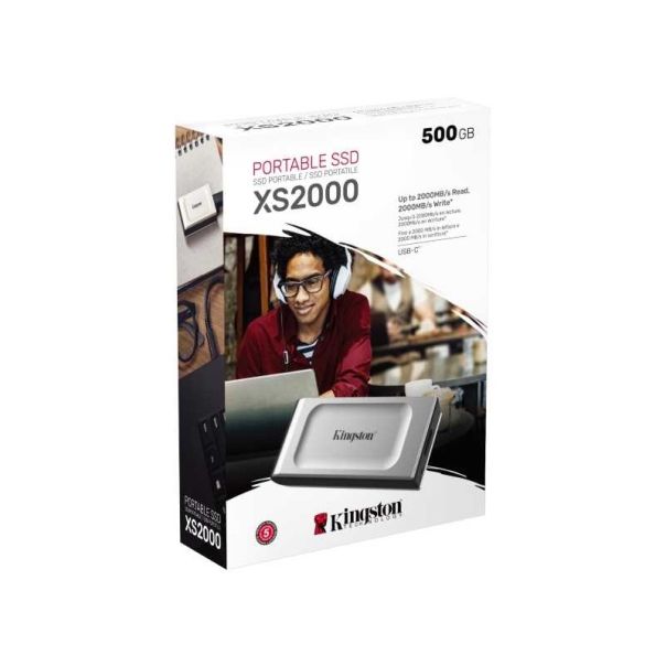 KINGSTON Eksterni hard disk XS2000 4TB SSD SXS2000/4000G - HDD03681