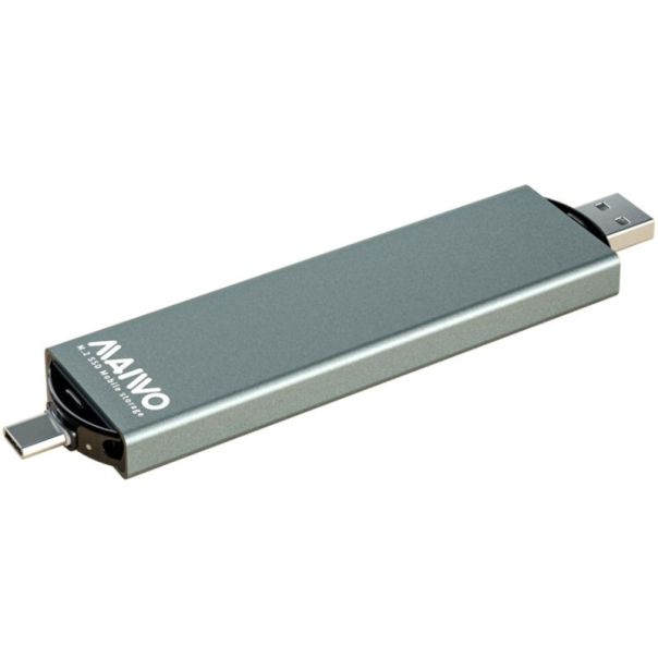 MAIWO Externo Kućište USB-C/USB(A) 3.2 na M.2 NVMe/SATA K1683P2 - HDD03803