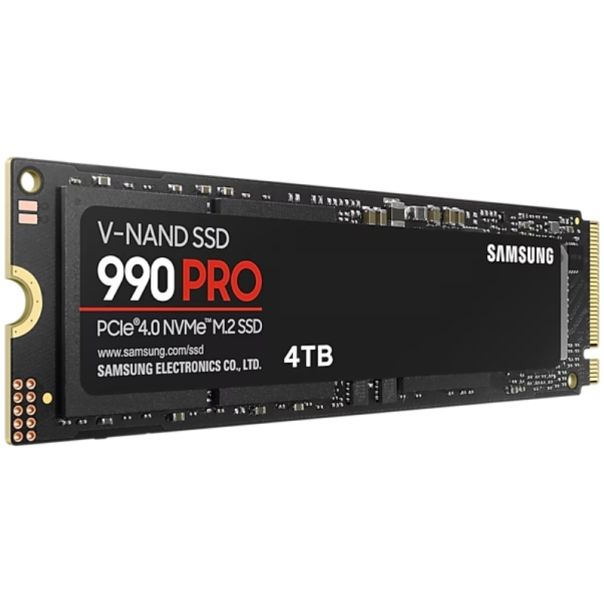 SAMSUNG 4TB M.2 NVMe MZ-V9P4T0BW 990 Pro Series SSD - 077892