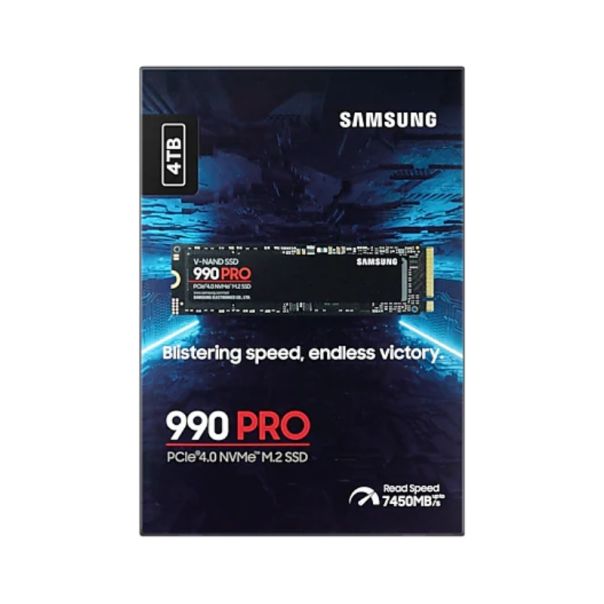 SAMSUNG 4TB M.2 NVMe MZ-V9P4T0BW 990 Pro Series SSD - 077892
