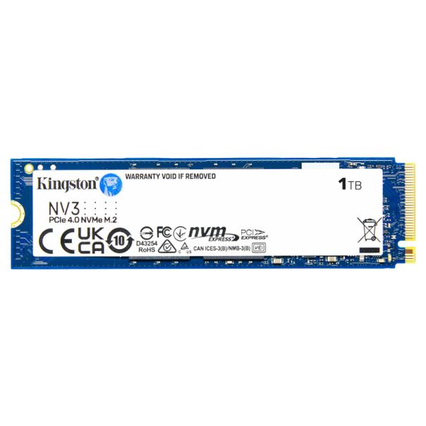 SSD M.2 NVME 1TB Kingston SNV3S/1000G 6000MBs/5000MBs - HDD04140